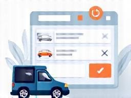 Illustration of adding vehicle details to the system.