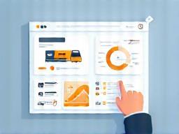 Illustration of managing vignettes on a dashboard.